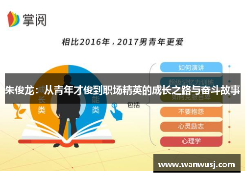 朱俊龙：从青年才俊到职场精英的成长之路与奋斗故事